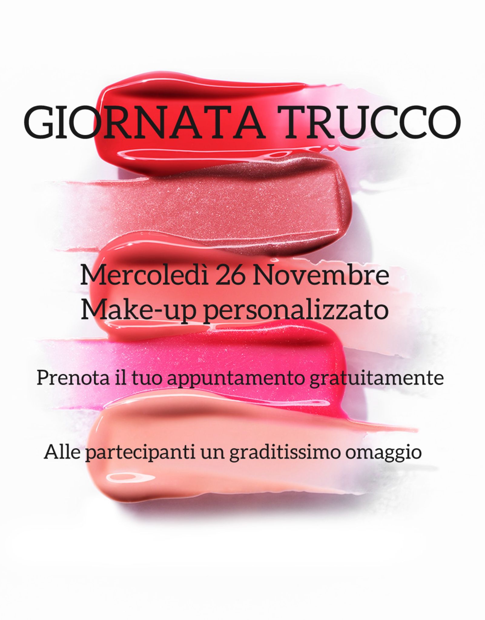 FARMACIA SANGUINETTO- GIORNATA MAKE-UP